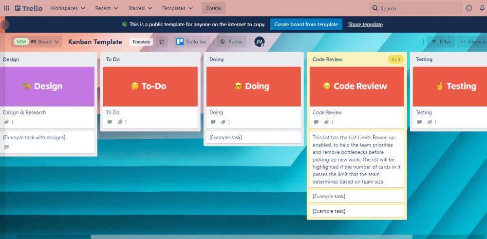 tampilan situs web Trello (trello.com)