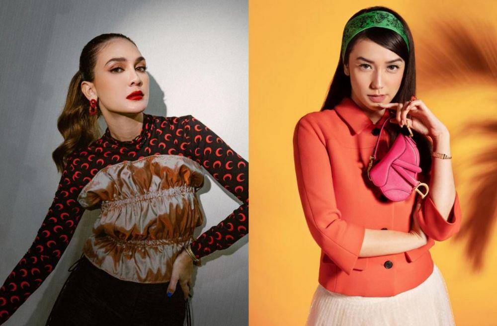 potret luna maya dan anya geraldine (instagram.com/lunamaya | instagram.com/vaelovexia)
