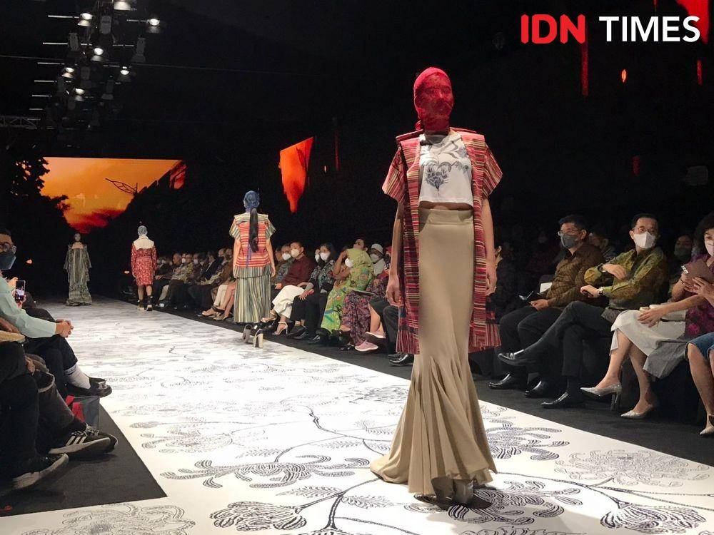 Fashion Show 'Lorong Waktu' Lakon Indonesia x Cahyo di JF3 Fashion Festival (6/9/2022) IDN Times/Mitha Aullia