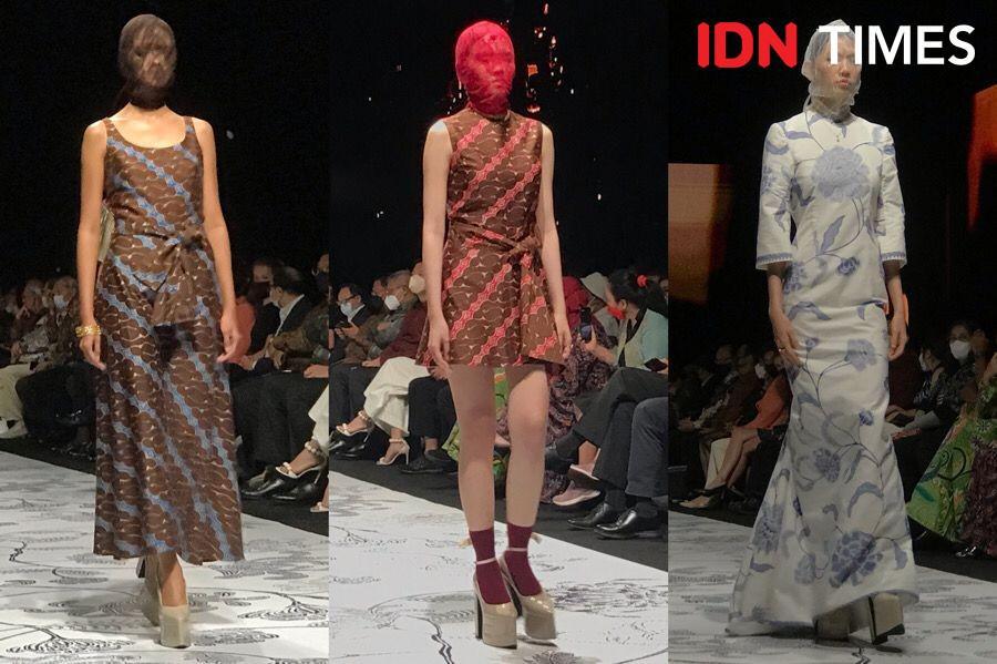 17 Inspirasi Padu Padan Busana Batik di Fashion Show JF3 2022, Kece!