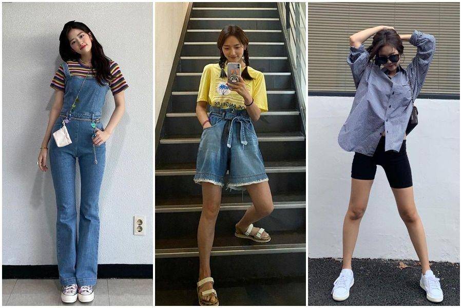 Ilustrasi outfit ke Dufan (instagram.com/_yujin_an | instagram.com/yjiinp |Instagram.com/jennierubyjane)