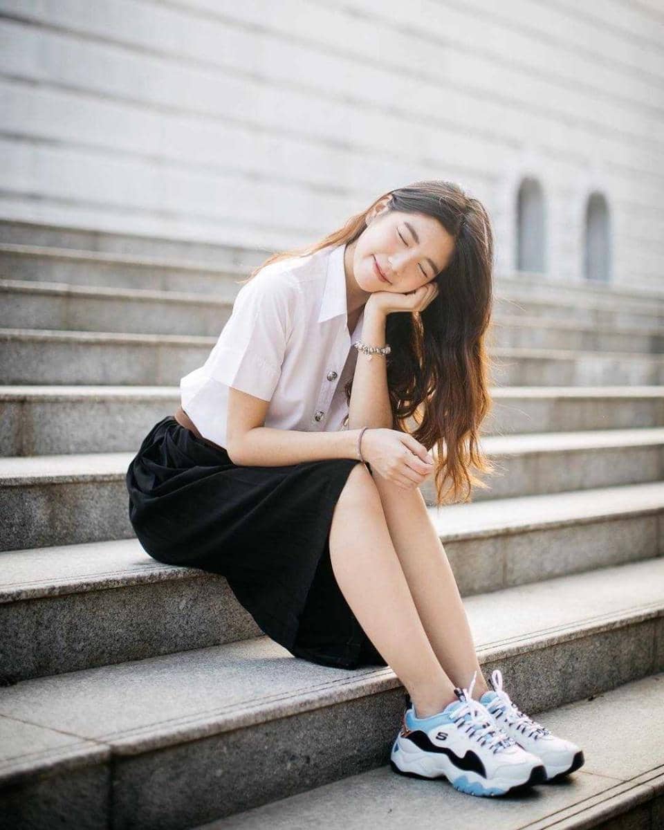 sneakers ala Meimei Thanyawee (instagram.com/thanyawee_)