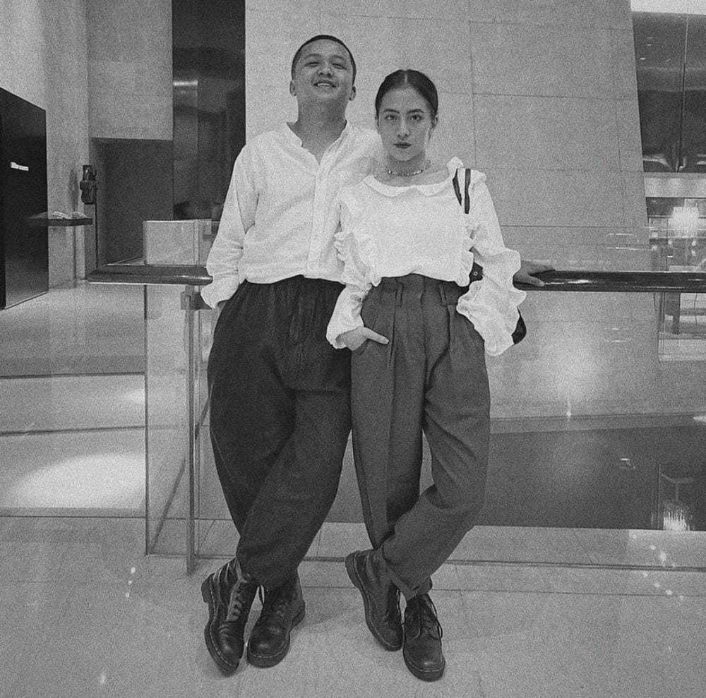potret Zara & Kakang (instagram.com/doymartens)