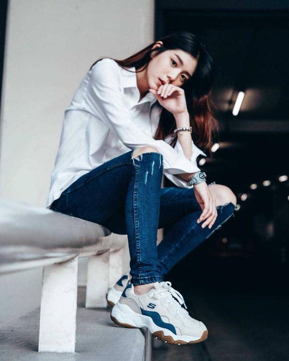 sneakers ala Meimei Thanyawee (instagram.com/thanyawee_)