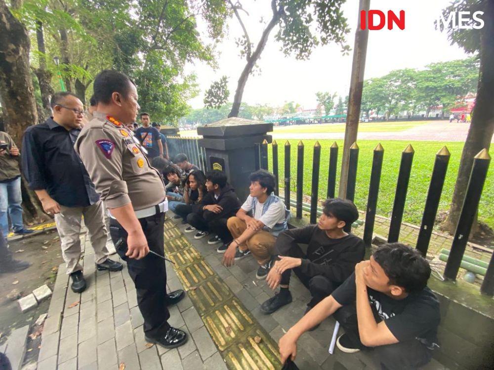 Diduga akan Ikut Demo di DPRD Sumut, Puluhan Pelajar Ditangkap Polisi