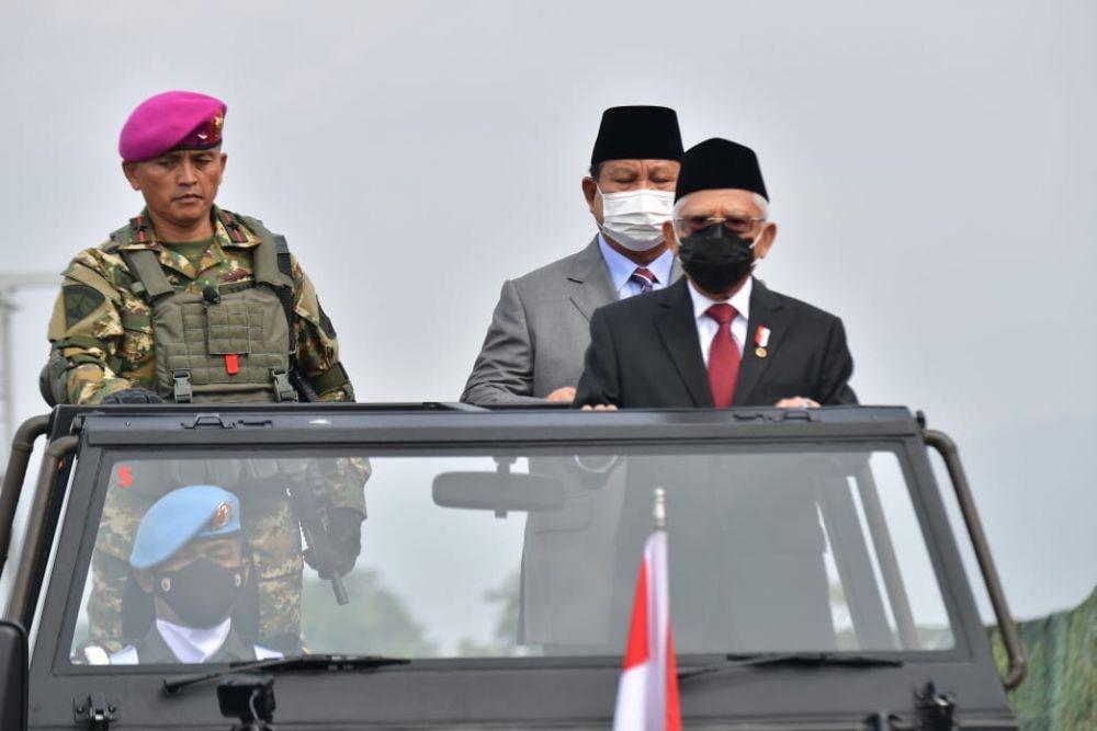 Soal Bela Negara, Ma'ruf Amin Minta Komcad Lebih Inovatif