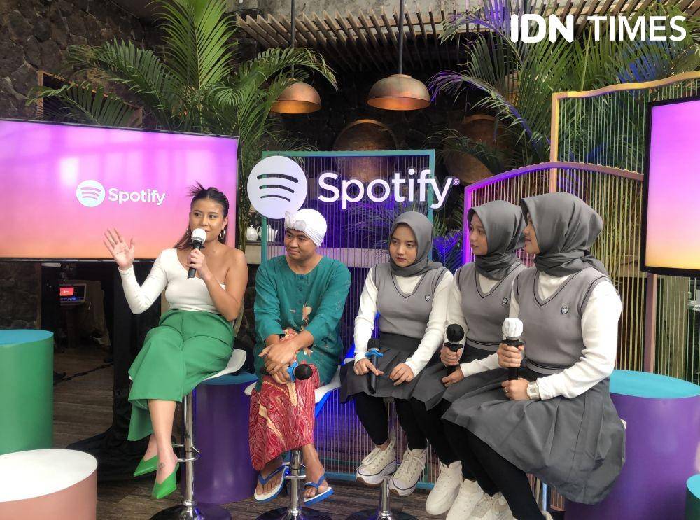 potret konferensi pers perilisan Video Podcast Spotify Original (Dok. IDN Times/Elizabeth Chiquita)