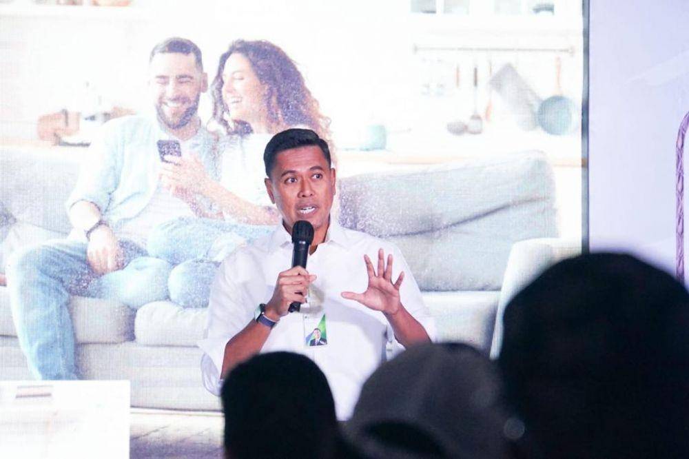Direktur Utama BPJAMSOSTEK Anggoro Eko Cahyo dalam kegiatan launching yang dilakukan di Plaza BPJAMSOSTEK, Jakarta, pada Kamis (8/9/2022). (IST/BPJamsostek)