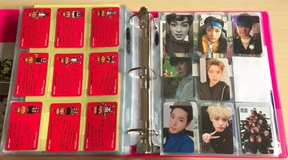 ilustrasi book photocard official NCT (allkpop.com)