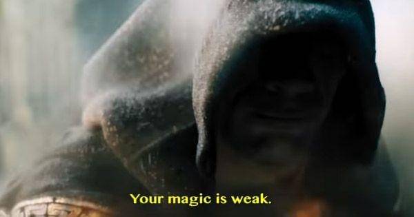 Black Adam berbicara dalam bahasa Mesir kuno ( Dok. Warner Bros / Black Adam )