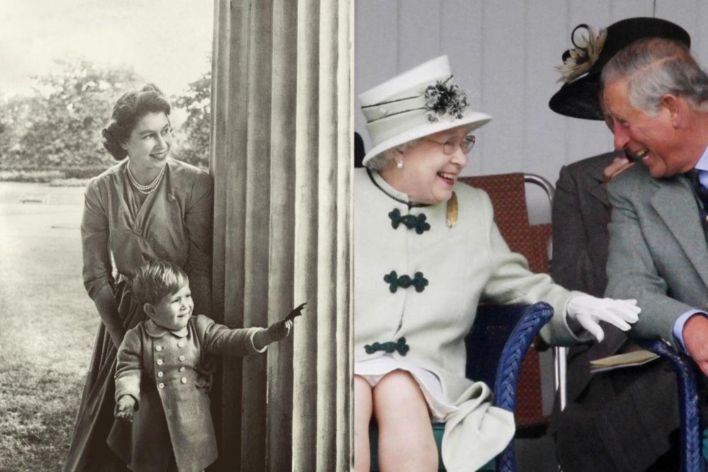 13 Potret Kenangan Ratu Elizabeth II dan Anaknya, King Charles III