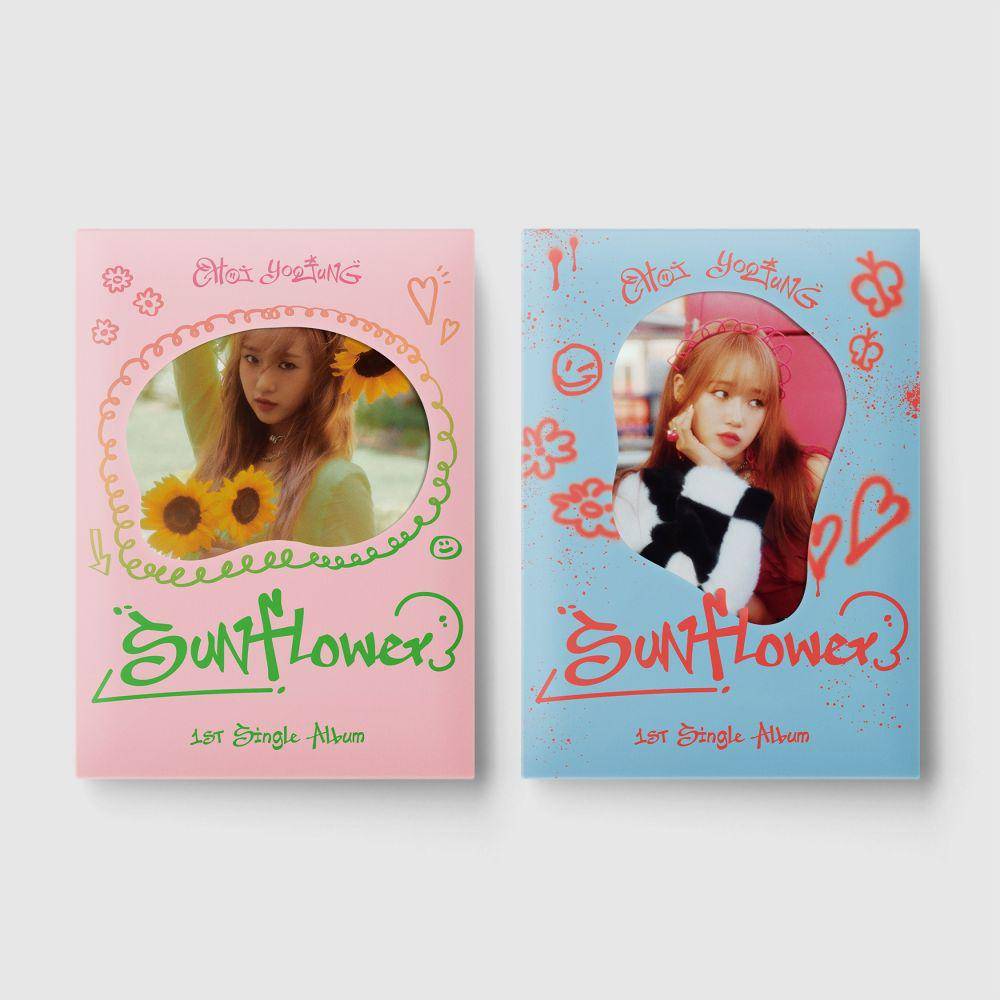 Choi Yoojung untuk single debut album Sunflower (twitter.com/fantagiomusic_)