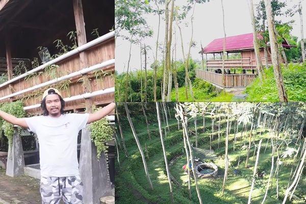 10 Potret Rumah Dodit Mulyanto, Lokasinya di Tengah Hutan