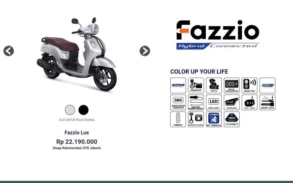 Motor Fazzio (yamaha-motor.co.id)