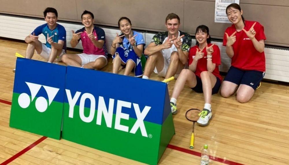 9 Potret Seru Tim Yonex Gelar Tur di Jepang