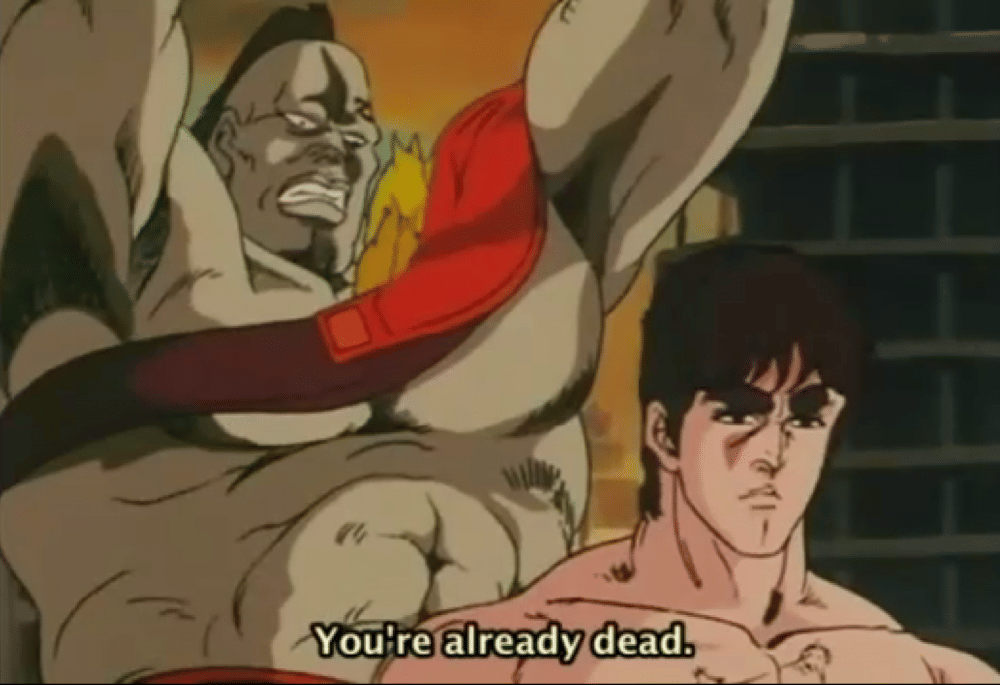 Kenshiro Omae wa mou shindeiru meme