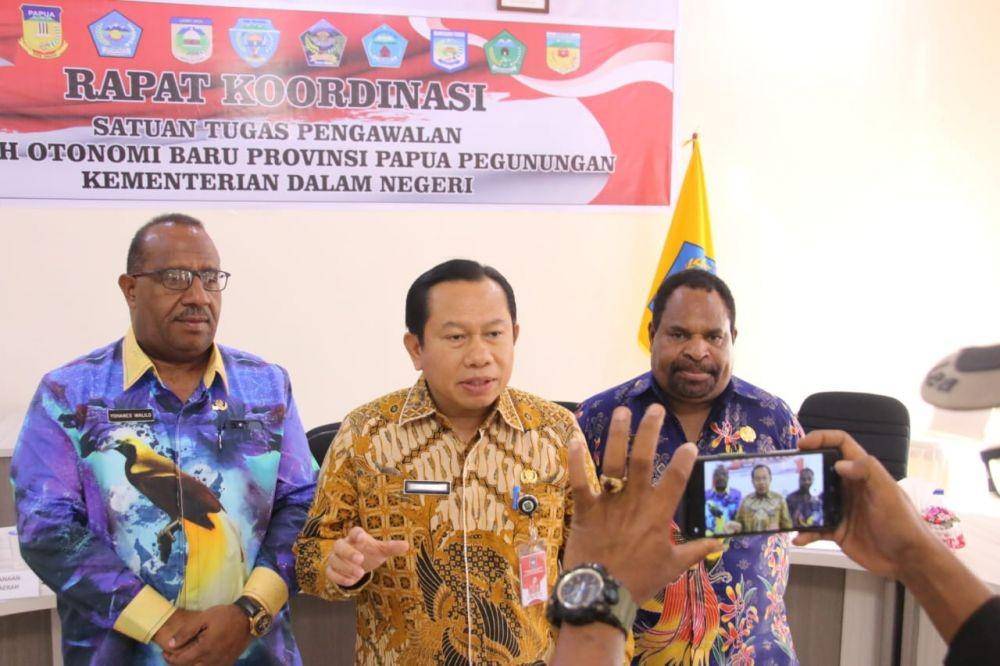 Direktur FDPPD Ditjen Bina Keuangan Daerah Kemendagri Sumule Tumbo (Puspen Kemendagri)