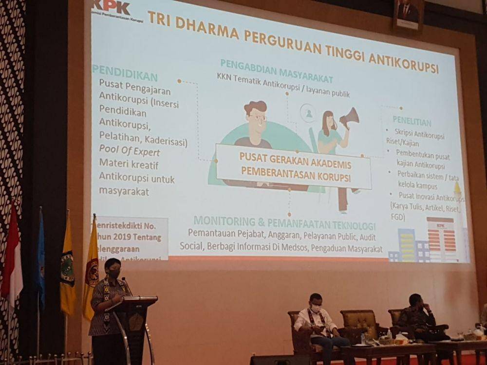 Kuliah Umum KPK di Universitas Panca Bhakti Pontianak (dok. Humas KPK)