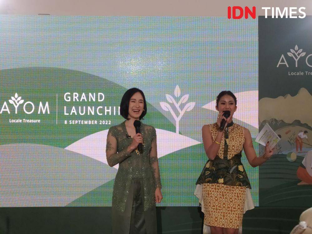 dr. Olivia Ong selaku Founder Jakarta Aesthetic Clinic dan AYOM, dalam Press Conference Grand Launching AYOM. 8 September 2022. (IDN Times/M. Tarmizi Murdianto)