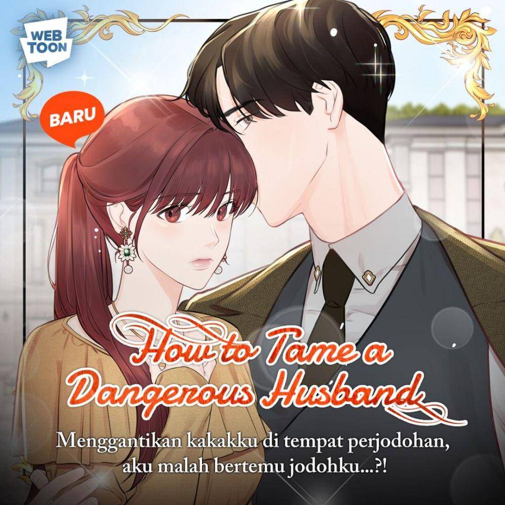 poster How to Tame a Dangerous Husband (instagram.com/linewebtoon.id)