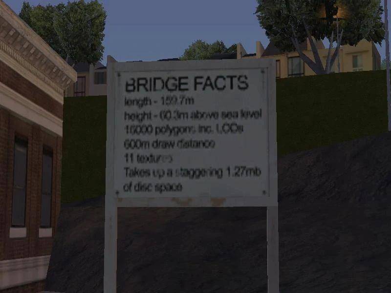 fakta Gant Bridge di GTA: San Andreas (gta.fandom.com)