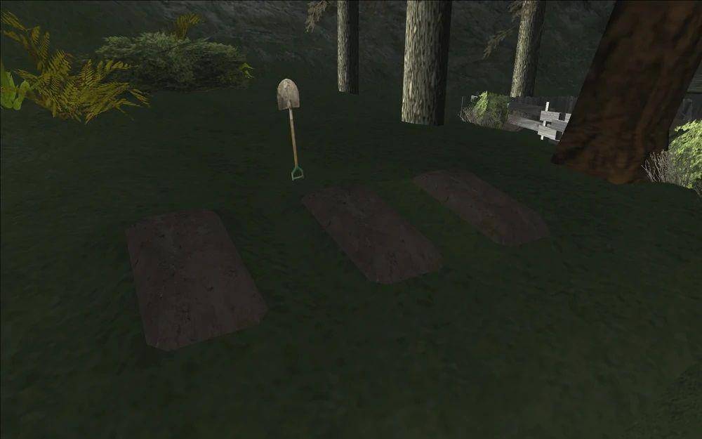 kuburan di kabin Catalina, GTA: San Andreas (gta.fandom.com)