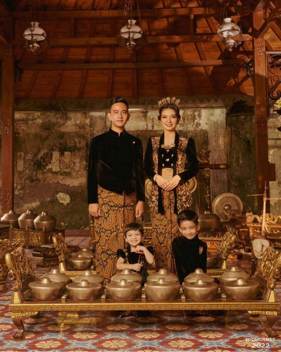 pemotretan keluarga Gibran Rakabuming (instagram.com/riomotret)