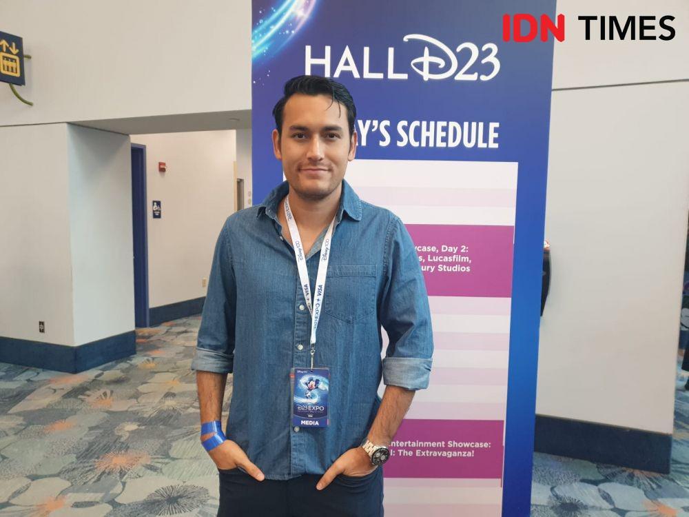 Arifin Putra Gak Nyangka Bisa Ketemu Bintang Top Hollywood di D23 Expo