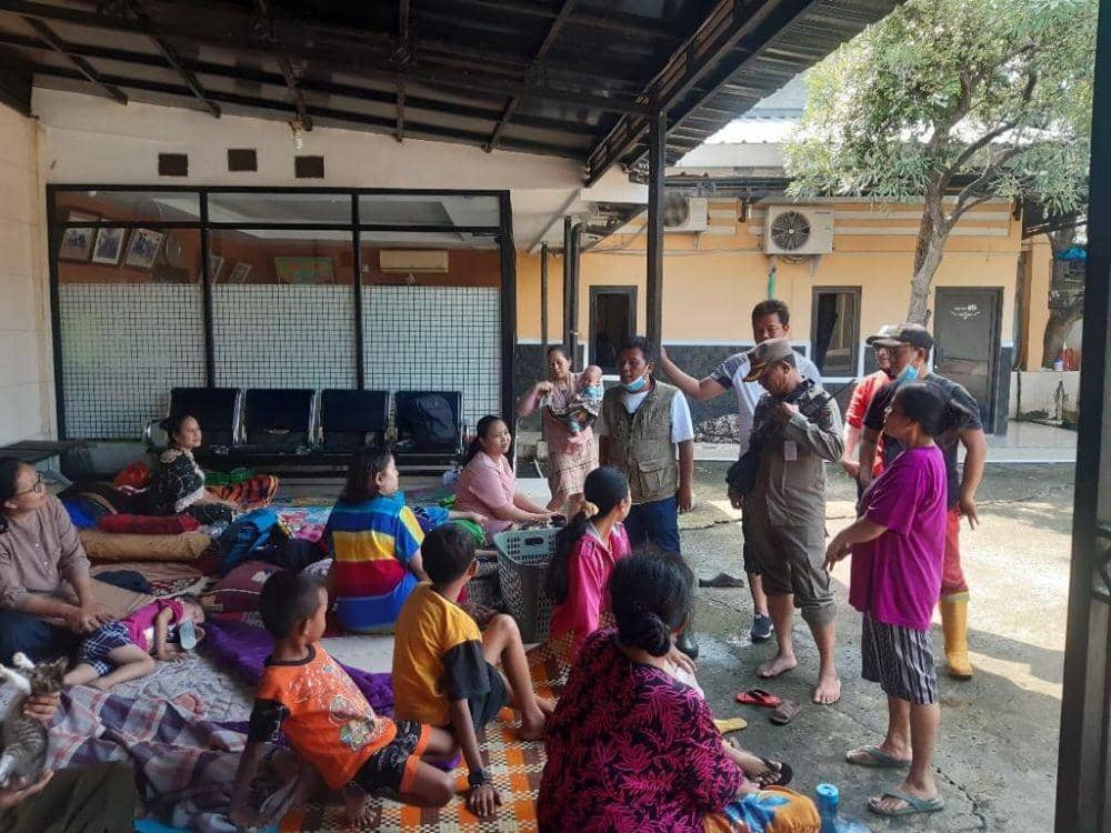 Dinsos Tangerang Dirikan Dapur Umum di Sejumlah Titik Banjir