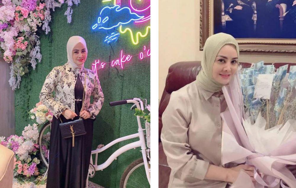 9 Potret Cici Faramida Baru Ulang Tahun ke-49, Awet Muda
