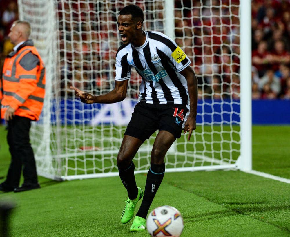 Alexander Isak bermain bersama Newcastle United. (twitter.com/NUFC)