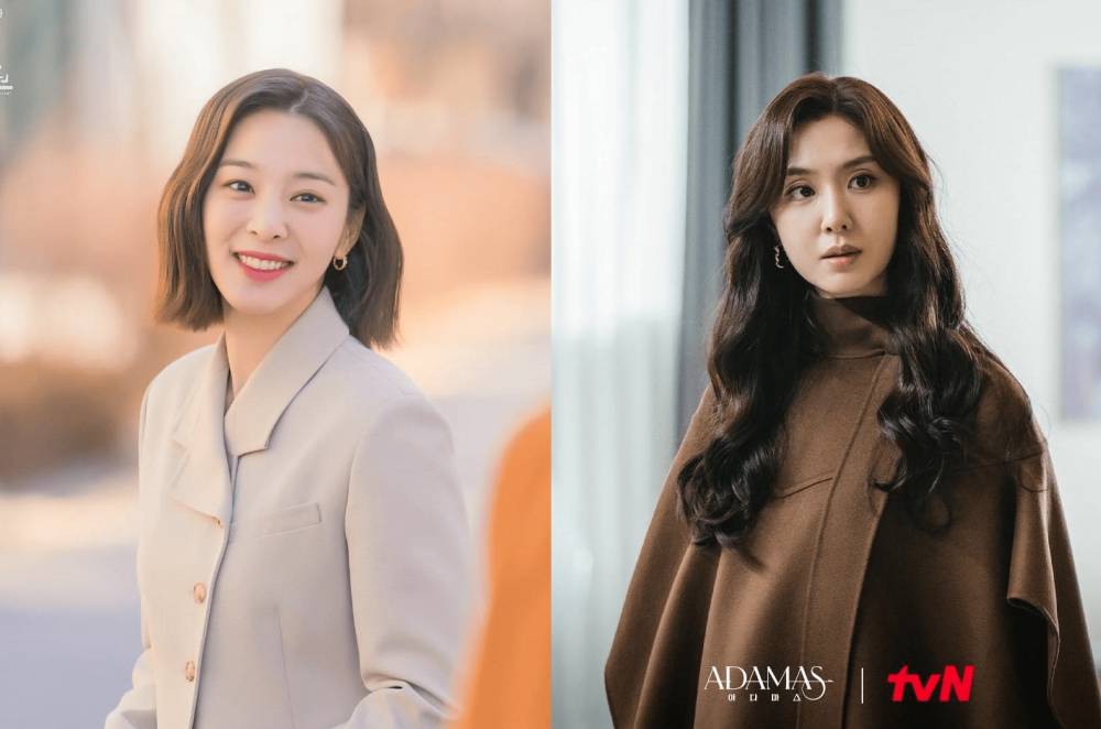 Seol In Ah di drama Business Proposal (instagram.com/sbsdrama.official) | Seo Ji Hye di drama Adamas (instagram.com/tvn_drama)