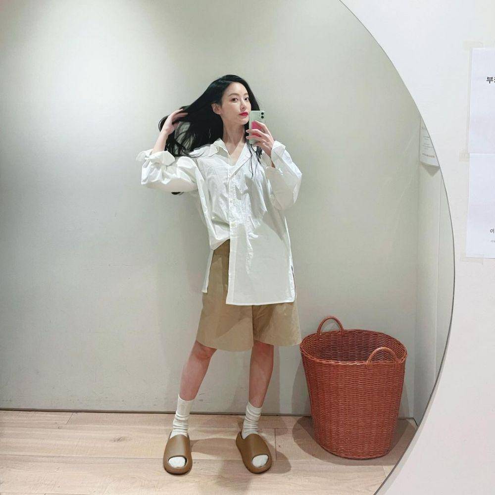 OOTD kasual ala Oh Yeon Seo (instagram.com/ohvely22)