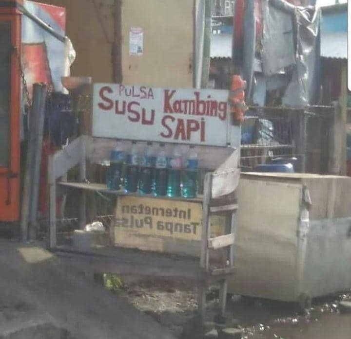 penempatan kata yang salah (instagram.com/id.dagelan)