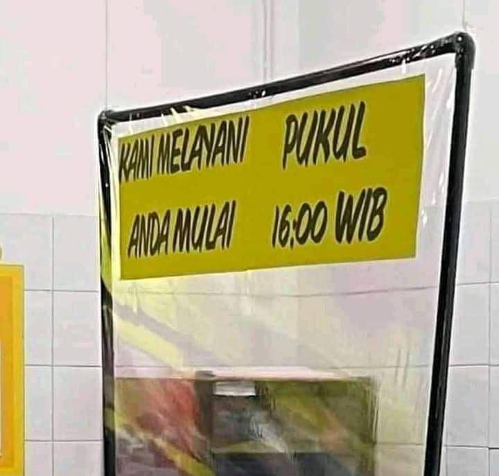 penempatan kata yang salah (instagram.com/sukijan.id)