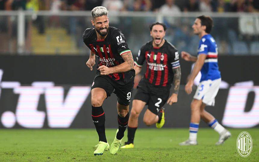 Sampdoria vs AC Milan (acmilan.com)