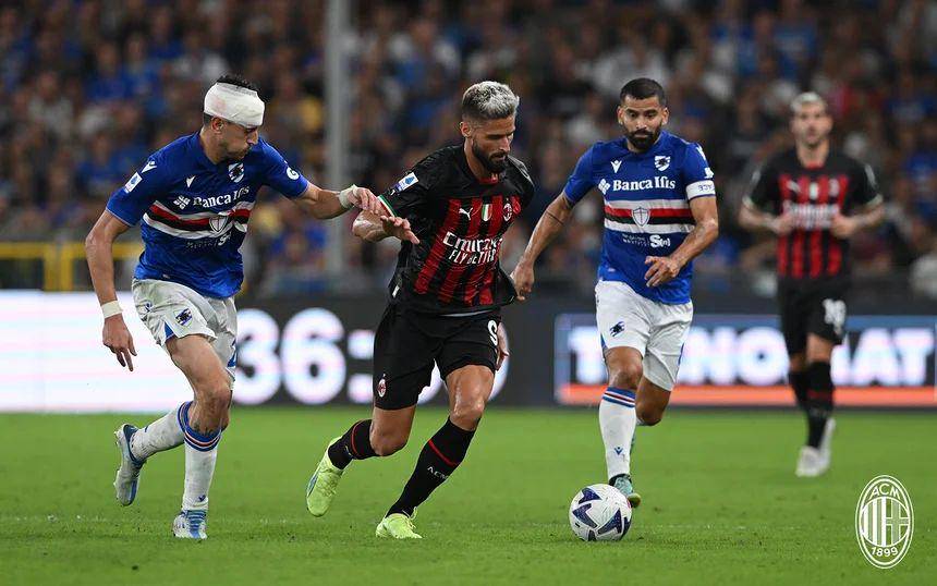 Sampdoria vs AC Milan (acmilan.com)
