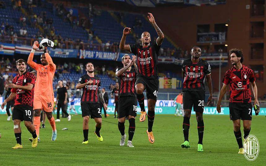 Sampdoria vs AC Milan (acmilan.com)