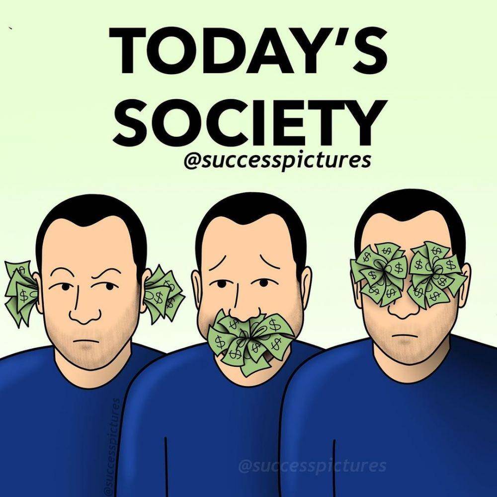 Ilustrasi kesuksesan zaman sekarang. (instagram.com/successpictures)