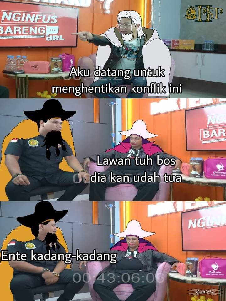 Kurohige disuruh Devon melawan Rayleigh (Dok. facebook.com/Ghena)