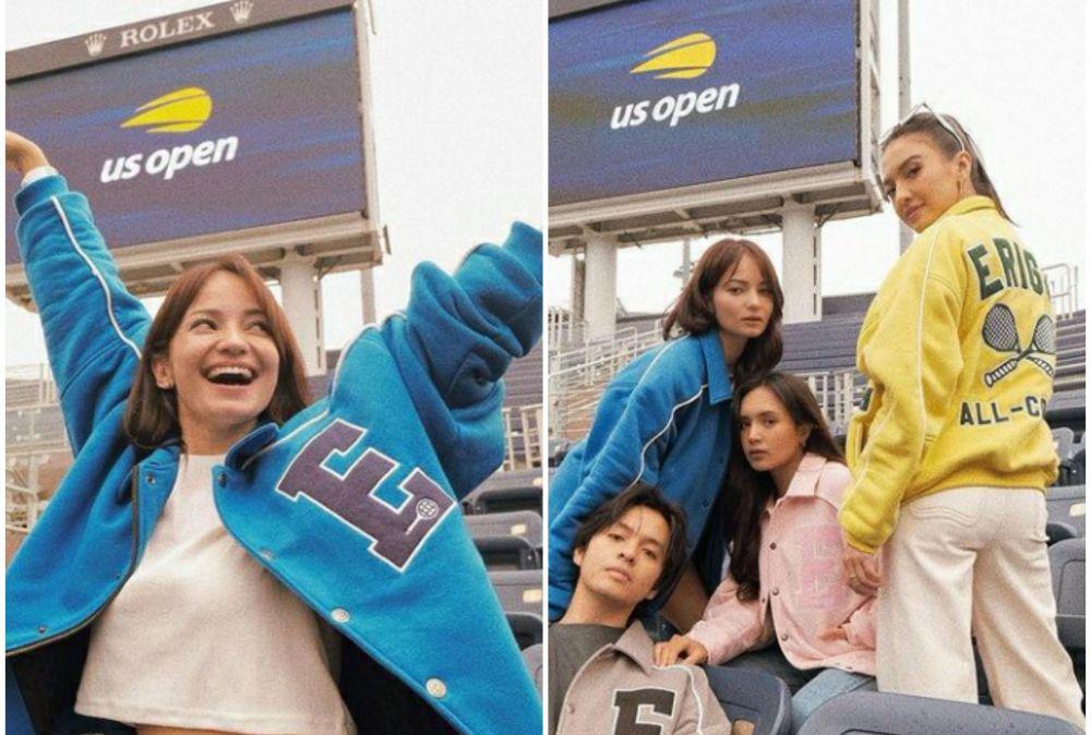 10 Potret Enzy Storia Nonton Final US Open Bareng Kolega!