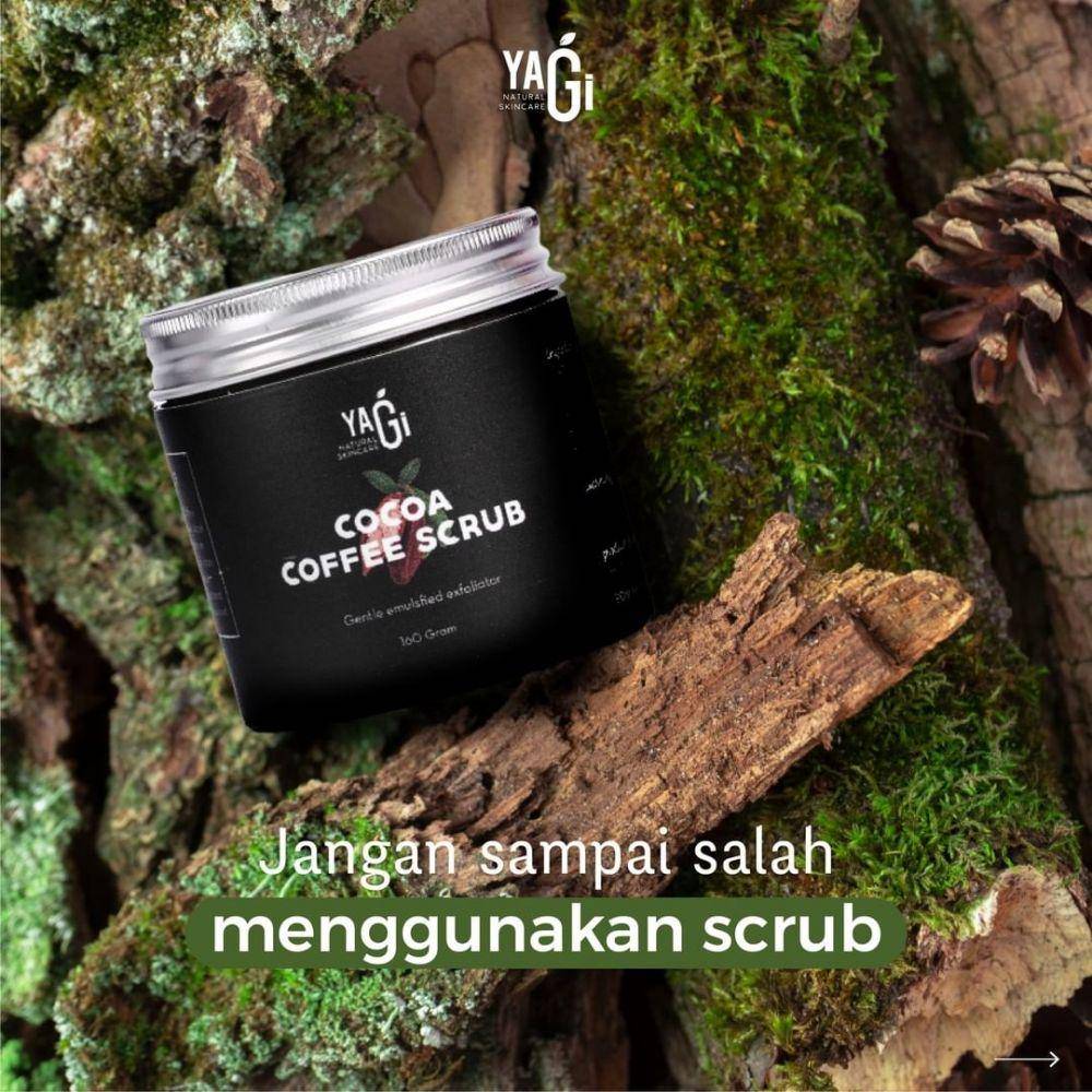 Yagi Cocoa Coffee Scrub (instagram.com/yaginatural)