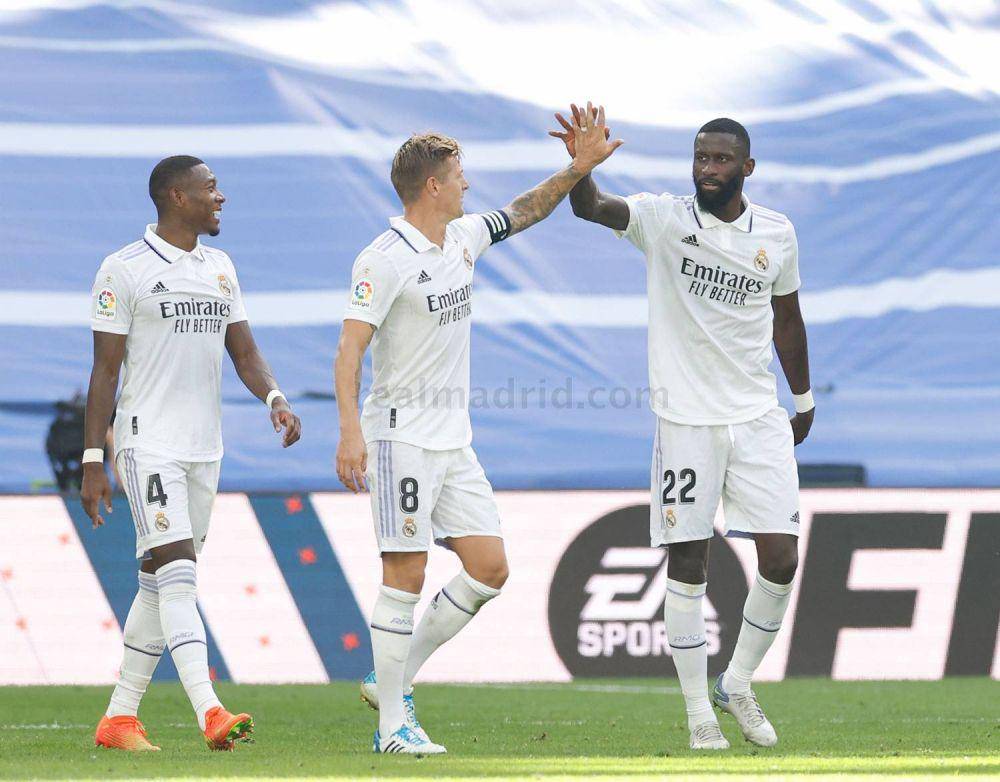 selebrasi gol pemain Real Madrid (realmadrid.com)