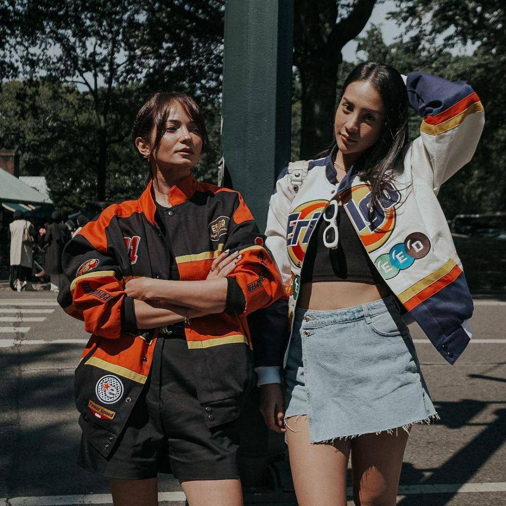 potret Enzy Storia dan Anya Geraldine di New York (instagram.com/erigostore)