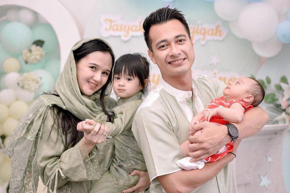 potret akikah baby Akshay (instagram.com/ezagio)