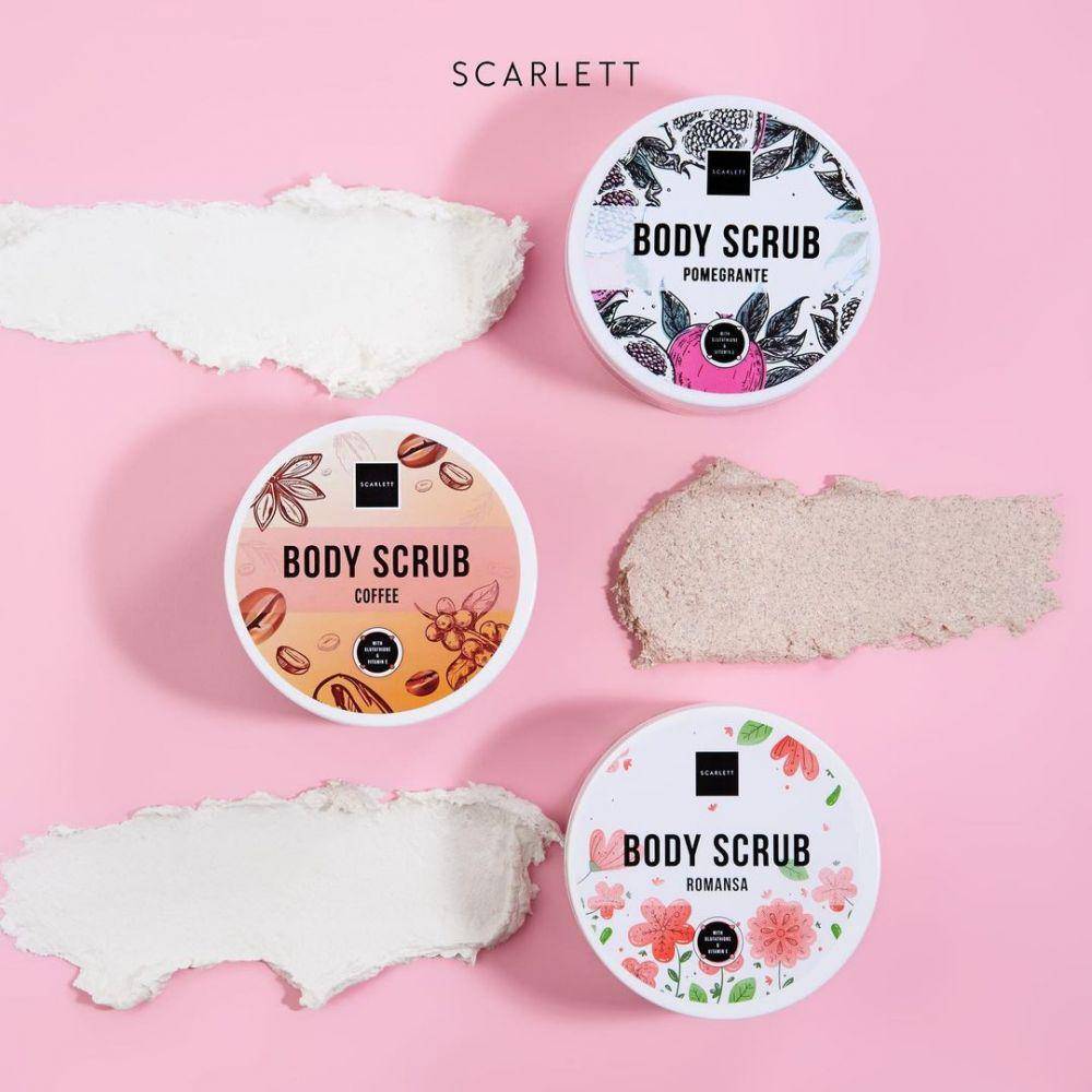 Scarlett Whitening Body Scrub Coffee (instagram.com/scarlett_whitening)