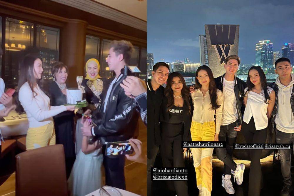 momen pesta ulang tahun Verrel Bramasta (instagram.com/bramastavrl)