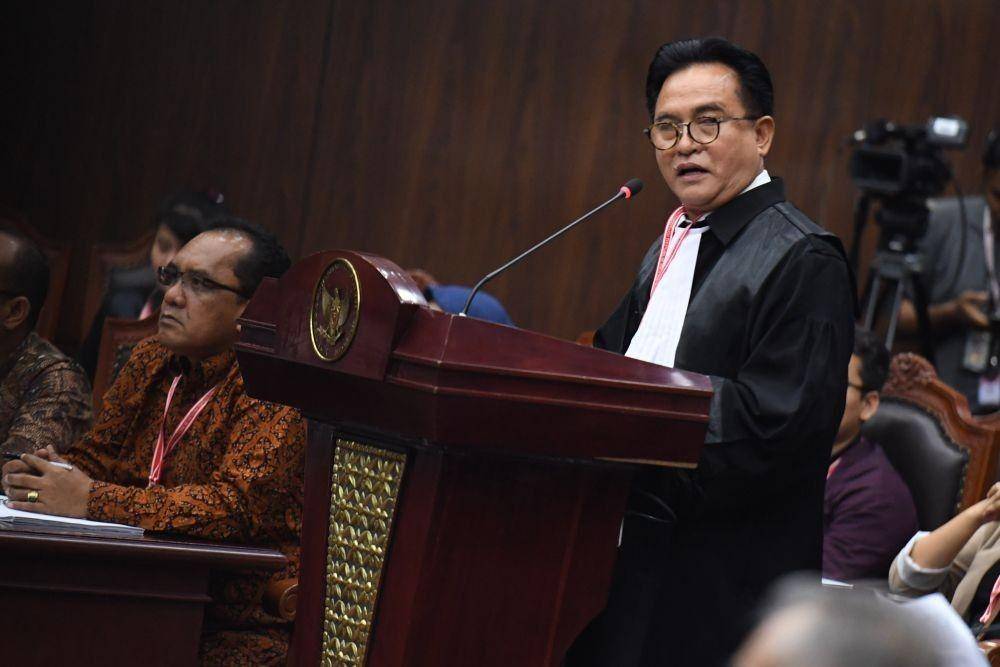 Yusril Ihza Mahendra (ANTARA FOTO/Hafidz Mubarak A)