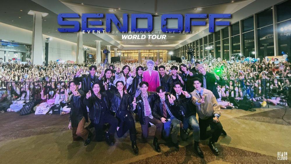 KinnPorsche Send Off Donasi Penelitian HIV di Thailand