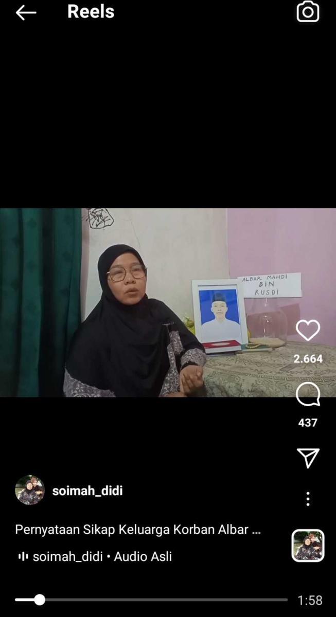 Ibu Santri Korban Penganiayaan Ingin Perbaiki Sistem di Ponpes Gontor